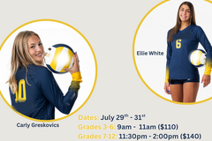 Clinics: Arsenal Volleyball Hitting Clinic 7/29 (7th - 12th grade)