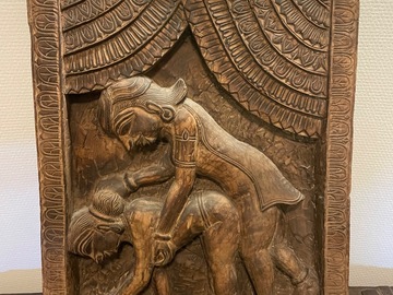 À vendre: Cadre bois massif sculpté Inde