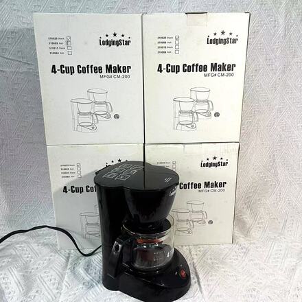 12 Pcs LodgingStar 4-Cup Coffee Maker