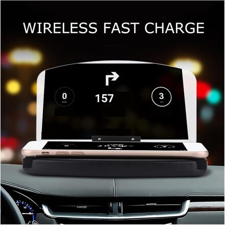 80 Pcs Wireless Charger HUD Head Up Display Cell Phone Holder