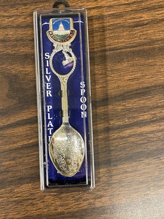 50 pcs-Silver Finished Washington DC Collectible Spoons-$2 pc