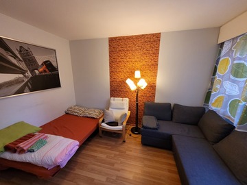 Annetaan vuokralle: Cosy studio apartment near Metro station (furnished)