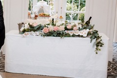 Selling: Bridal table and centre pieces