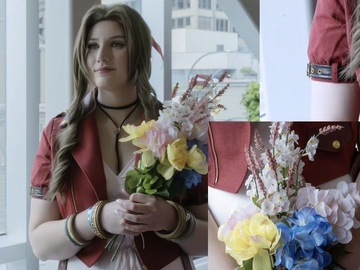 Selling with online payment: Aerith Wig (Final Fantasy 7)
