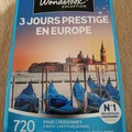 Vente: Coffret Wonderbox "3 jours prestige en Europe" (299,90€)