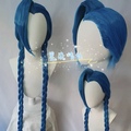 Selling with online payment: [Pre-made] League of Legends Arcane Jinx wig with hairline