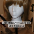 Selling with online payment: Used cardcaptor Sakura wig 