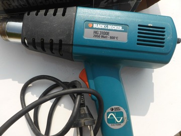 For sale : Décapeur thermique 5 niveaux + 4 buses