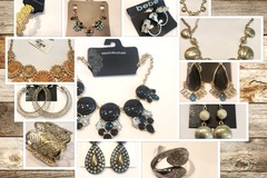 Bulk Lots: 50 DEPARTMENT STORE JEWELRY ALL NEW BRAND W/TAGS