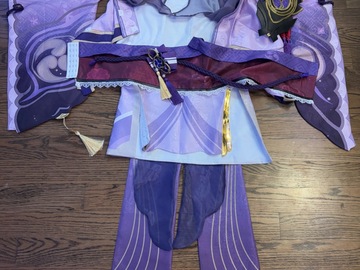 Selling with online payment: Raiden Ei SR Doki-Doki Genshin Impact Cosplay
