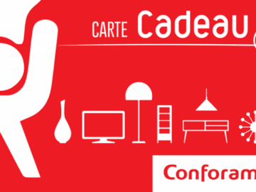 Vente: e-Carte cadeau Conforama (314€)