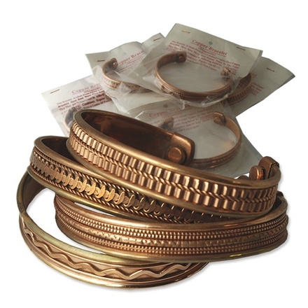 100 pcs-Healing Copper Cuff Bracelets w/magnets-$0.99 pcs