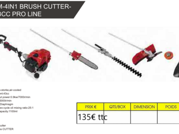 À vendre: Combo 4pces thermique