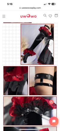 Arlecchino Maid Cosplay