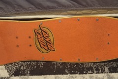 Selling with online payment: Original 80's Jeff Kendall Santa Cruz Graffiti Skateboard