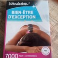 Vente: Coffret Wonderbox "Bien-Être d'Exception" (74,90€)