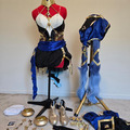 Selling with online payment: Retired Genshin Impact Size L DokiDoki SR Layla Full Cosplay