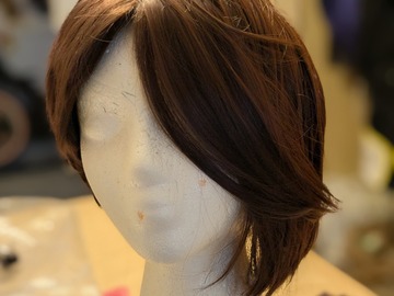 Selling with online payment: Arda Wigs - asymmetrical dark brown