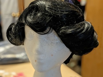 Selling with online payment: ANOGOL short curly black wig