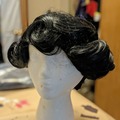 Selling with online payment: ANOGOL short curly black wig