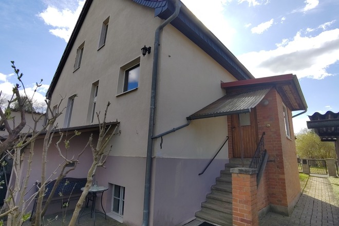 Großes gegen kleines Haus 