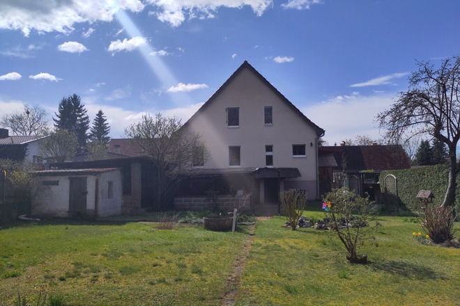 Großes gegen kleines Haus 