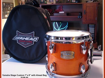 Selling with online payment: YAMAHA STAGE CUSTOM 7" x 8" Tom & Ahead Case