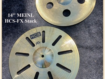 Selling with online payment: MEINL HCS TRADITIONAL TRASH EFX STACK 14"