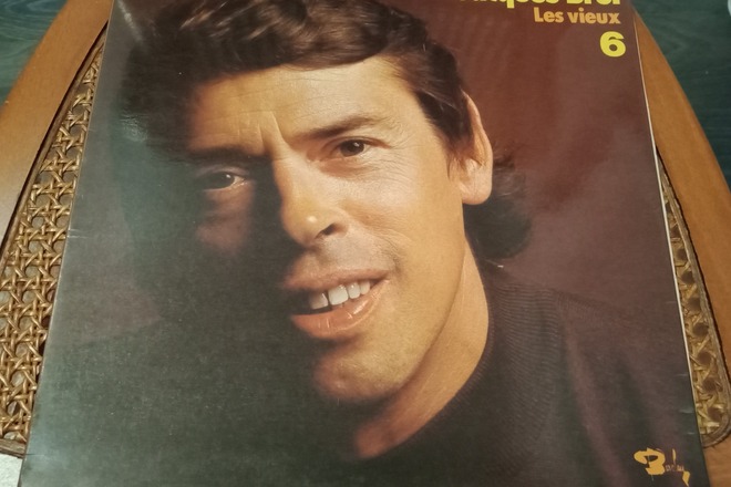 Disque vinyle 33 T Jacques BREL "Les vieux" - Barclay
