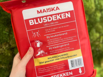 Nieuwe apparatuur: Maiska blusdeken