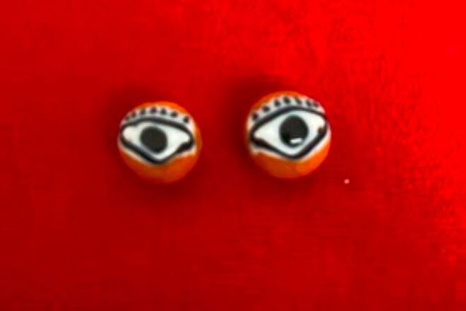 1000 pcs "Evil Eye" Jewelry Beads--$0.10 ea