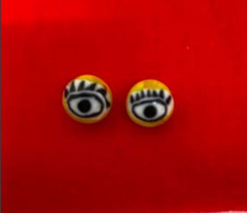 1000 pcs "Evil Eye" Jewelry Beads--$0.10 ea