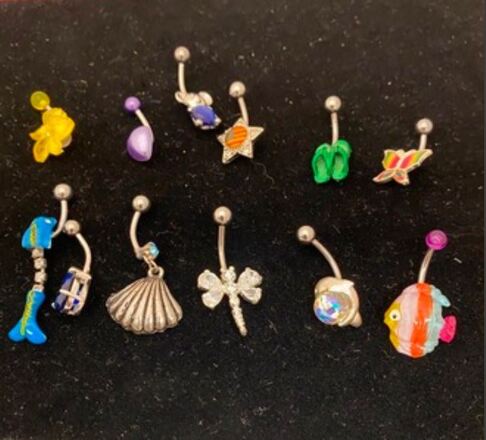 108 pcs--Stainless Steel Body Jewelry--$0.99 pcs!