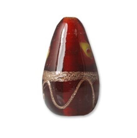 7 lbs--Glass Indian Beads with Gold Foil--$14.99 lbs (Jewelry)