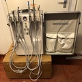 Nieuwe apparatuur: Portable dental unit in reiskoffertje