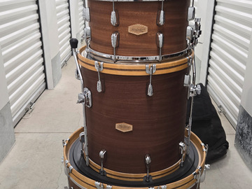 Selling with online payment: Rochefort - Hand Crafted Solid Wooden Drums 