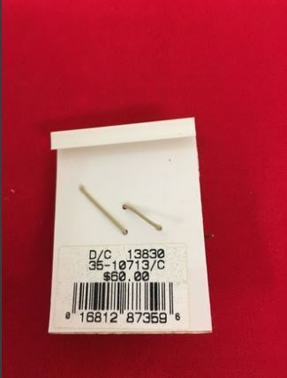 10 pcs-Sterling Silver Vermeil Spider Pin with Stones-$10 ea