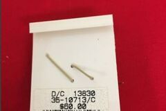 Bulk Lots: 10 pcs-Sterling Silver Vermeil Spider Pin with Stones-$10 ea