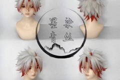 Selling with online payment: [Pre-made] wuthering waves scar wig