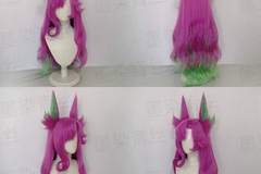 Selling with online payment: [pre-made] league of legends redeemed star guardian xayah wig