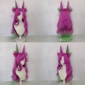 Selling with online payment: [pre-made] league of legends redeemed star guardian xayah wig