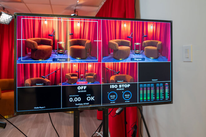 Red Podcast Set