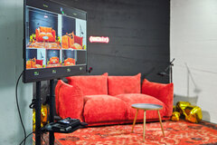 Rent Podcast Studio: Lounge Podcast Set