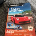 Vente: Coffret Wonderbox "Rêve de Sensations" (184,90€)
