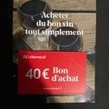 Vente: Bon d’achat Vinroyal (40€)