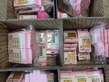 Bulk Lots: 200pcs Nails Sets (NO GLUE) Assorted Styles