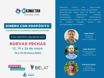 Eventos: Dinero con propósito: transformá tu economía, impactá el mundo