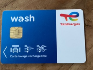Vente: Carte Total Wash (43,60€)