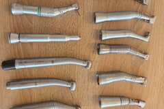 Gebruikte apparatuur: diverse hoekstukken en boortjes