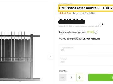 À vendre: PORTAIL COULISSANT NEUF